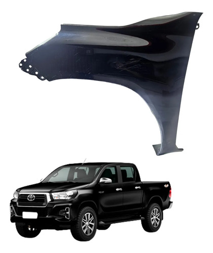 Paralama Esquerdo Hilux 2016/2024 Vx.