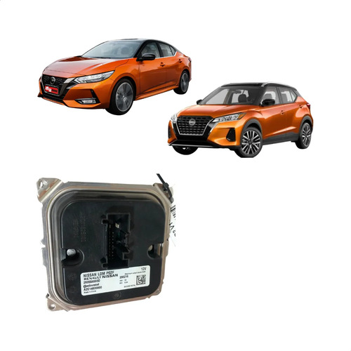 Reator Farol Nissan Kicks Sentra 2022/2024 Us. Ba.