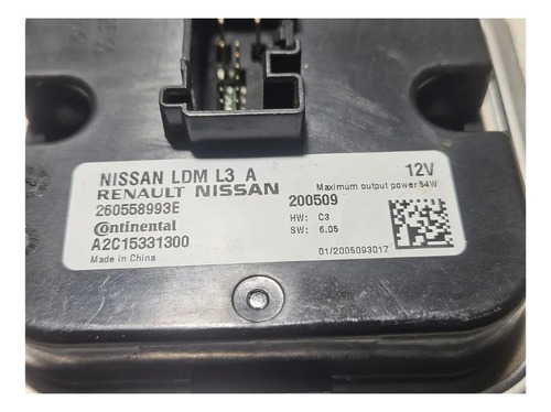 Reator Farol Sentra/kicks 2020/2024 A2c15331300 Vx. - Imagem 3