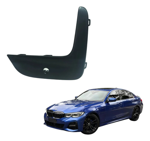 Moldura Parachoque Direito Bmw M Sport 51118079600 Ba. Vx.