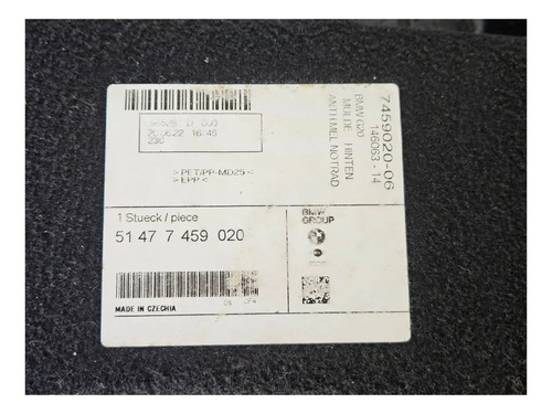 Moldura Estepe Bmw 745902006 Ba.vx. - Imagem 6