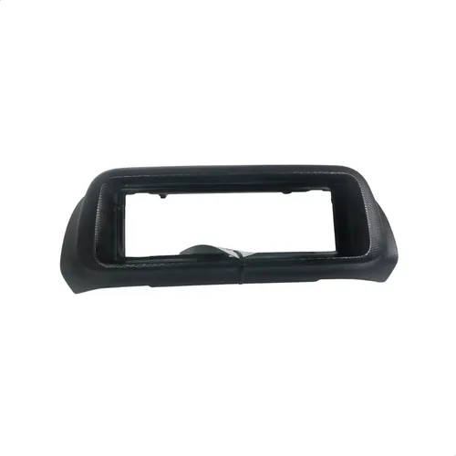 Moldura Painel Radio Fiat Argo/cronos 2017/2023 Us. Preto - Imagem 2