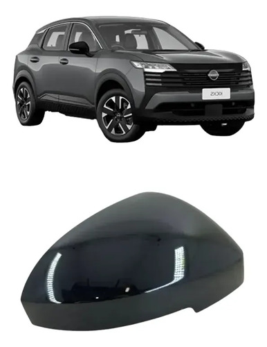 Capa Retrovisor Direito  Nissan Kicks 2026 Preto C/ Seta