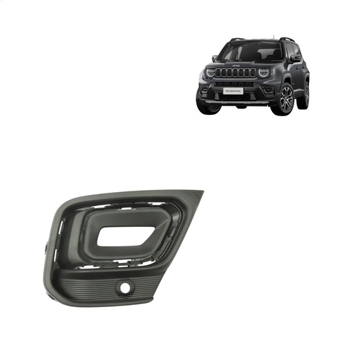 Moldura Farol Milha Direito Jeep Renegade 2022/2024 Nv.