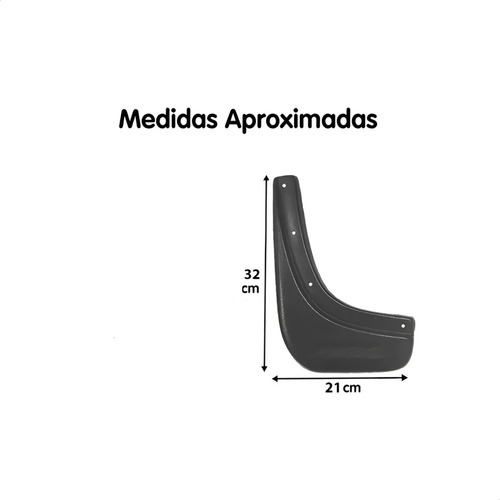 Lameiro Parabarro Dianteiro Esquerdo Jeep Renegade  2020/2021 Nv. - Imagem 4