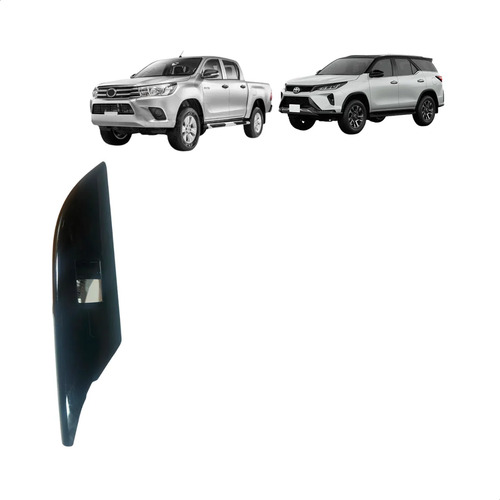 Acabamento Comando Vidro Traseiro Direito Hilux/sw4 2016/2022  742710k360 Ba. Vx.