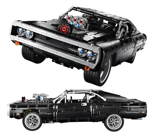 Blocos De Montar Dodge Charger Rt 1077 Peças Esc. 1:14 - Imagem 5