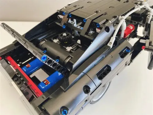 Blocos De Montar Dodge Charger Rt 1077 Peças Esc. 1:14 - Imagem 6