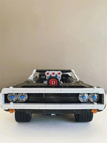 Blocos De Montar Dodge Charger Rt 1077 Peças Esc. 1:14 - Imagem 10