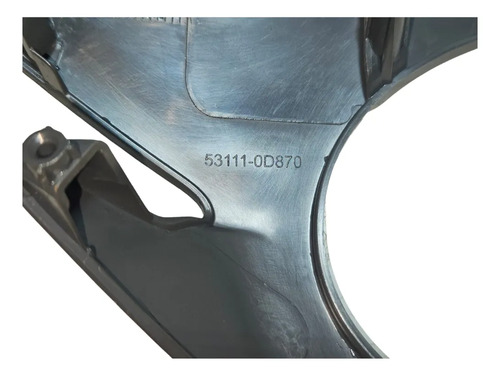Moldura Emblema Yaris 2018/2022 (531110d870) In. Grafite - Imagem 5