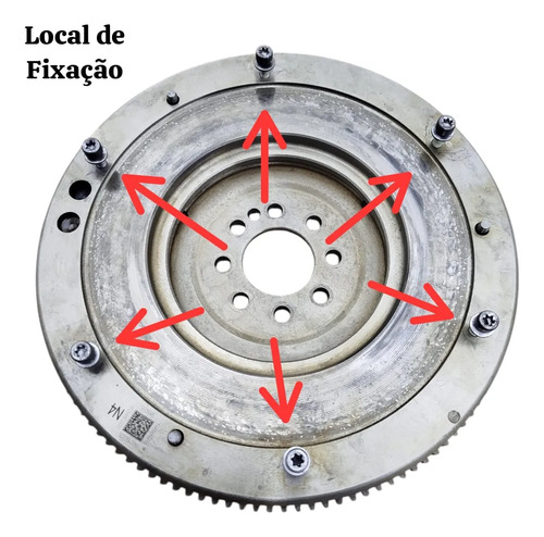 Jogo Parafusos Volante Motor Fiat Uno Argo Strada 55268174 - Imagem 2