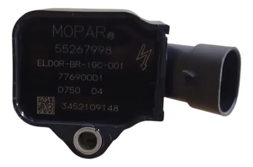 Bobina Ignição Fiat Mobi Argo Cronos Novo Uno Strada 1.3 - Imagem 6