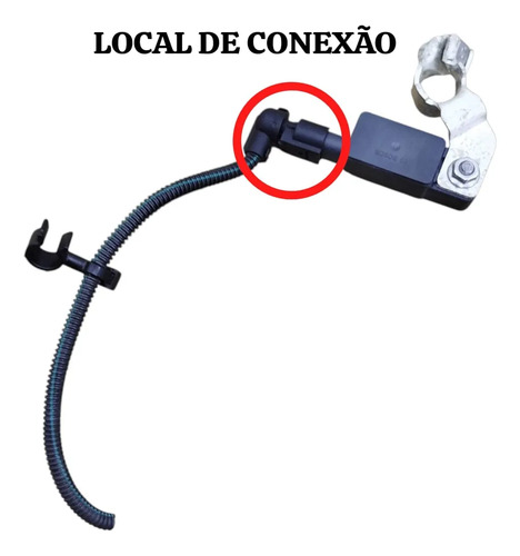 Plug Conector Sensor Polo Negativo Bateria Ram Rampage 2024 - Imagem 2