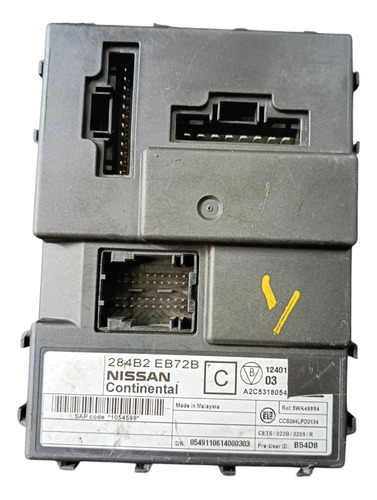 Módulo Bcm Nissan Frontier 2008 A 2016 284b2eb72b