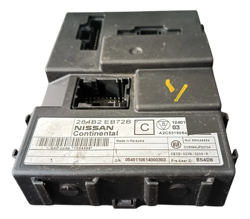 Módulo Bcm Nissan Frontier 2008 A 2016 284b2eb72b - Imagem 4