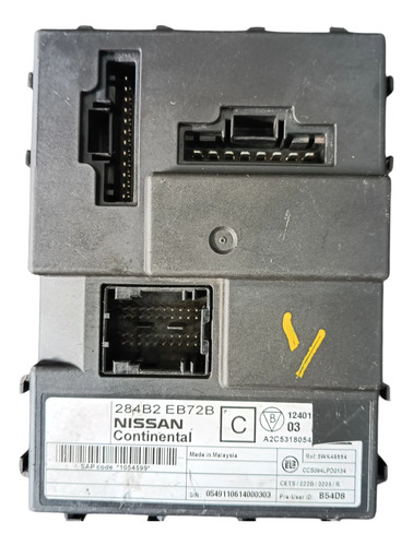 Módulo Bcm Nissan Frontier 2008 A 2016 284b2eb72b - Imagem 5