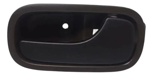 Maçaneta Interna D/d Fiat Mobi 2016 A 2025 Preto Original Preto Dianteira - Imagem 3