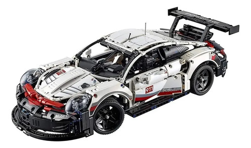 Blocos De Montar Technic 42096 - Porsche 911 Rsr - 1580 Pcs 1580 Porsche