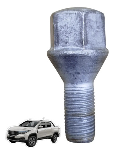 Parafuso Fixaçao De Roda Original Fiat Strada 2020 - 2026