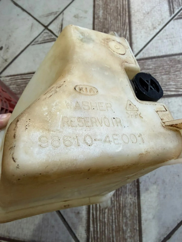 Reservatório Limpador Parabrisa Kia Bongo K2500 2004 A 2011 Branco - Imagem 5