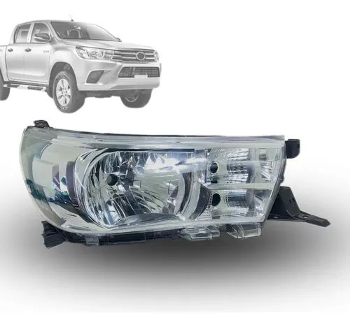 Farol Hilux 2016 2017 2018 2019 Sem Led - Imagem 1