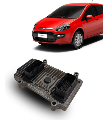 Modulo Injecao Fiat Punto 1.8 - 51896161 - Iaw 7gf.bc/hw400