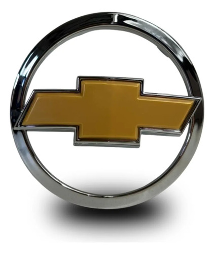 Emblema Da Grade Corsa 2002 A 2012 Montana 2004 A 10 Dourado - Imagem 5