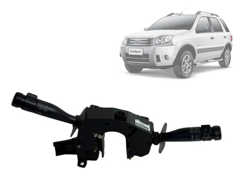 Chave Seta Completa Sem Pisca Alerta Ecosport 2004 Original - Imagem 1