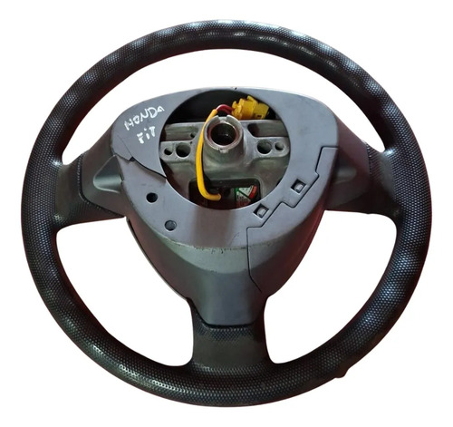 Volante De Direcao Honda Fit Original C/ Airbag 2003 A 2008 - Imagem 2