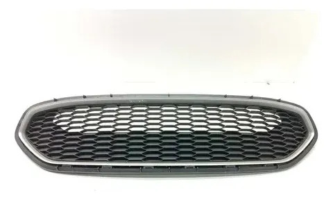Grade Superior Parachoque Dianteiro Ford Ka 2015 Preto Fosco - Imagem 1