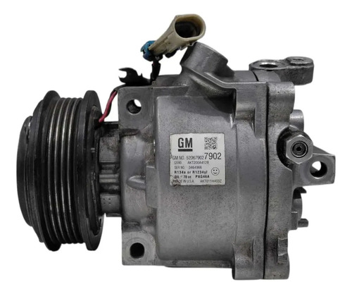 Compressor Do Ar - Chev/spin 1.8l At Act 2014 - Imagem 1