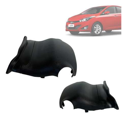 Moldura Superior Coluna Direcao Hyundai Hb20 - Imagem 1