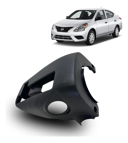 Moldura Acabamento Da Coluna Direcao Nissan Versa 484709lh1a - Imagem 1