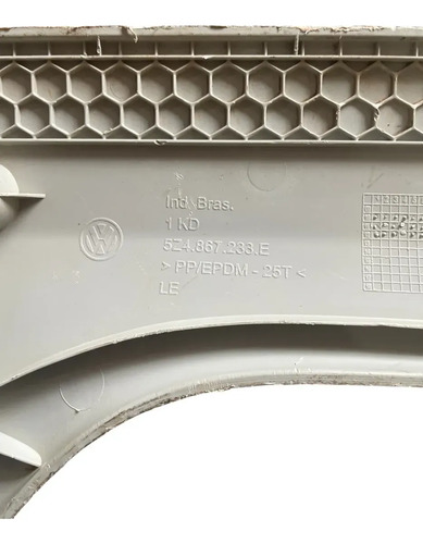 Acabamento Coluna Parabrisa Esquerda Vw Fox 2014/2017 - Imagem 3