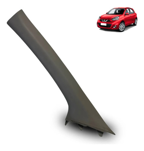 Acabamento Coluna Parabrisa Direita Nissan March 2013/2019 - Imagem 1