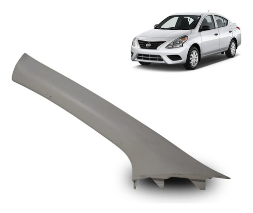 Moldura Coluna Esquerda Parabrisa Nissan Versa 1.6 2012/20 - Imagem 1