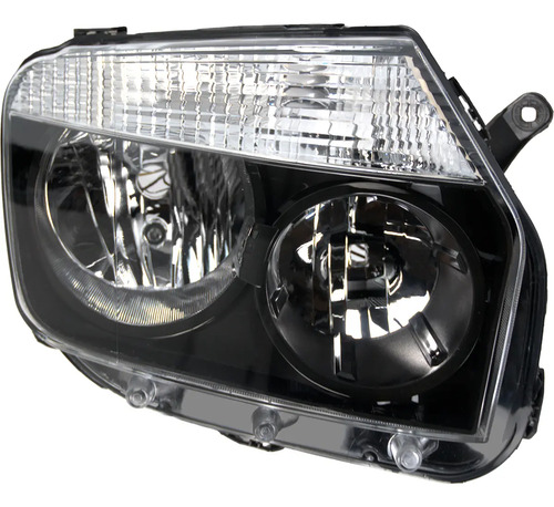 Farol Duster 12/14 Com Máscara Negra Direito - Imagem 2