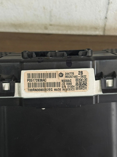 Painel Instrumentos Dodge Journey 2010 P05172838ac Preto - Imagem 5