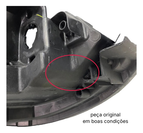 Farol Dianteiro Esquerdo Nissan March 2014 2019 Original Esquerdo/motorista - Imagem 4