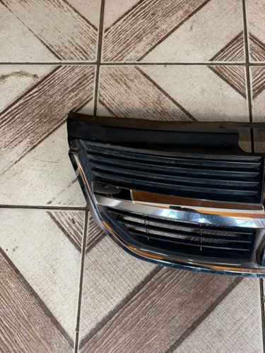 Grade Parachoque Dianteiro Dodge Journey 2.7 V6 2012 Preto Preto Brilhante - Imagem 2
