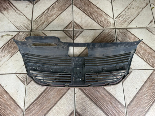 Grade Parachoque Dianteiro Dodge Journey 2.7 V6 2012 Preto Preto Brilhante - Imagem 7