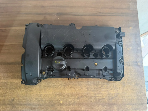 Tampa Comando Valvulas Motor 1.6 16v Thp Turbo C4 C5 208 Preto