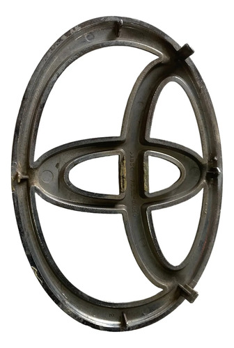 Emblema Grade Dianteira Toyota Hilux 2006 2015 Original Prateado - Imagem 9