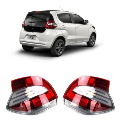 Lanterna Direita Fiat Mobi 2016 A 2024 Manual