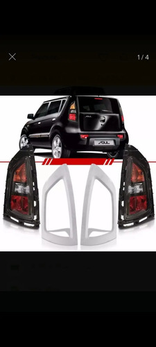 Lanterna Esquerda Kia Soul 2009 A 2012 Com Moldura