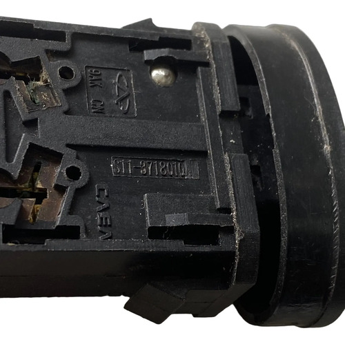 Botão Pisca Alerta Chery Qq 2011 2015 Original Preto - Imagem 6