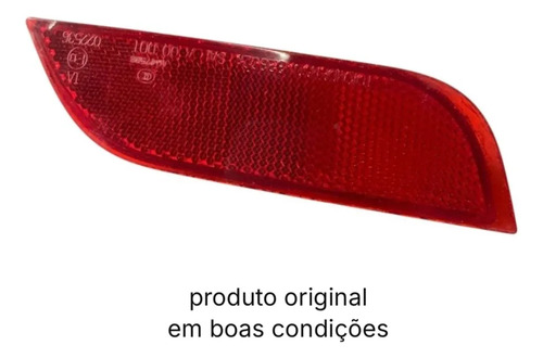 Refletor Olho De Gato Direito Subaru Impreza 2008 2015 Oem Vermelho - Imagem 2