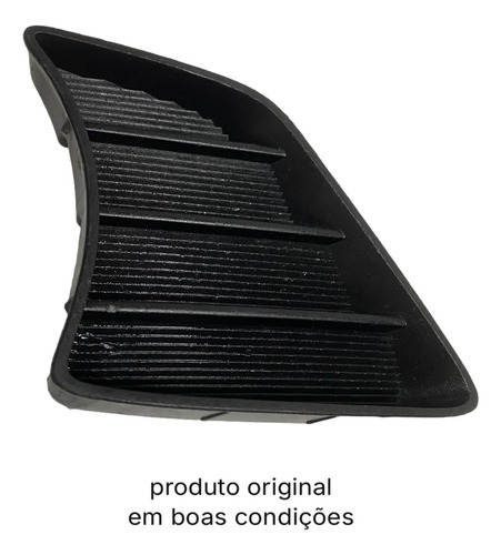 Moldura Parachoque Dianteiro Direito Hilux 2012 2025 Oem Preto Direito - Imagem 2