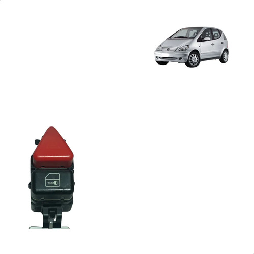 Botão Pisca Alerta Mercedes Classe A 160 190 1999/2005 Us.