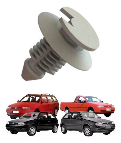 100 Presilhas Grampos Forro Da Porta Vw Gol G1 G2 G3 Voyage